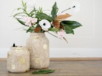 Polka Dot Jar Vases